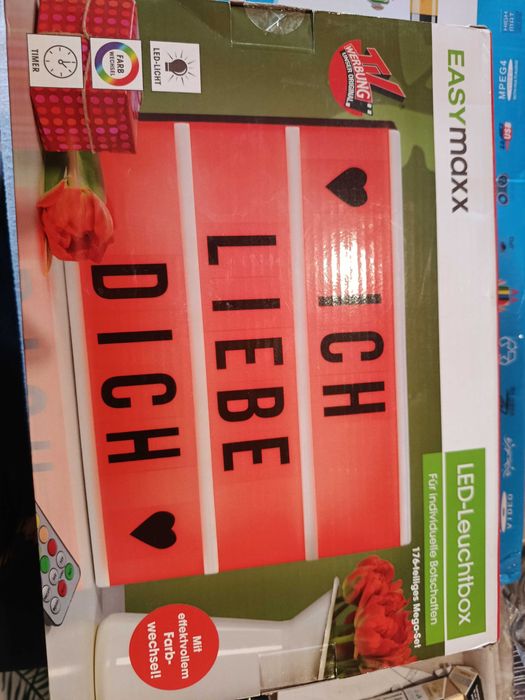 Светещи букви 176 с дистанционно