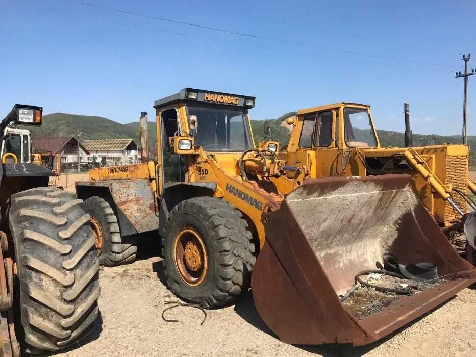Dezmembrez vola Hanomag 55D -piese de schimb Hanomag