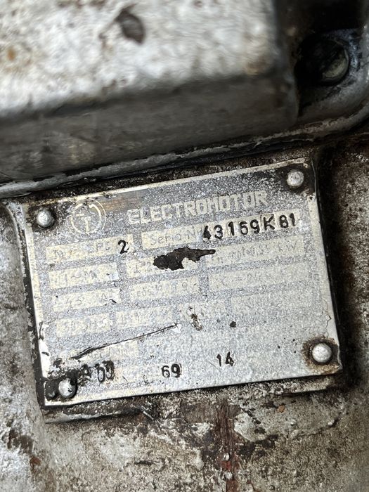 Motor electric 0,55kw