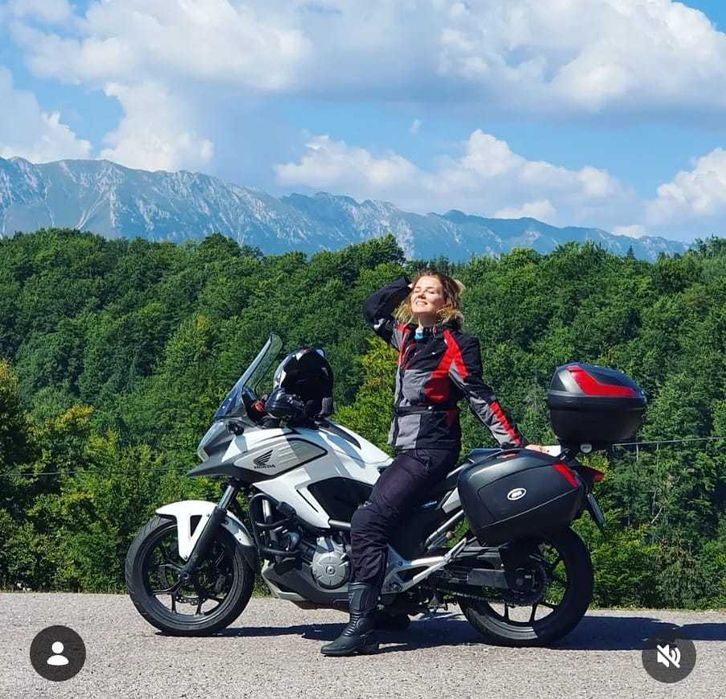 HONDA NC700X 2013 cu topcase si cutii laterale