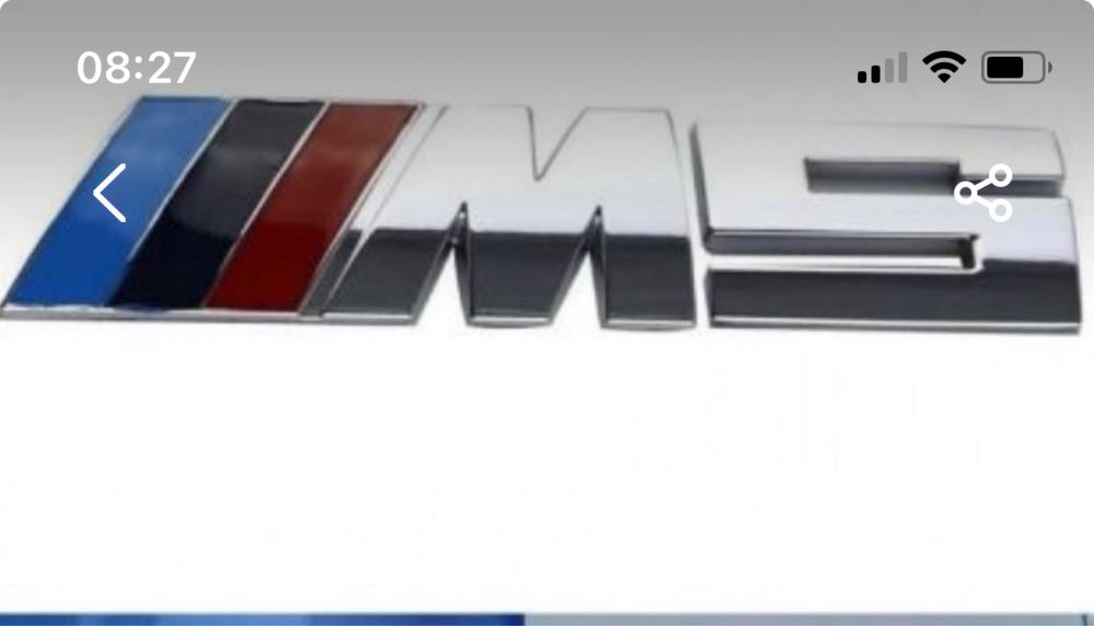 Емблема  M M5 за БМВ / BMW