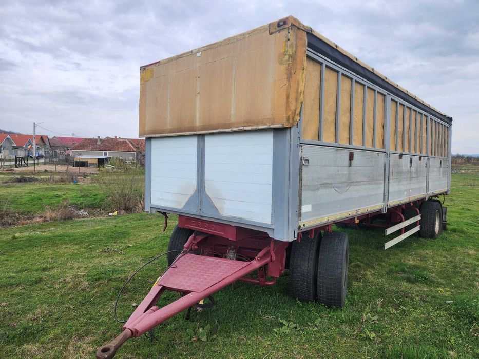 Vând REMORCI agricola  cereale; tonaj 24 tone - 26 tone basculabile