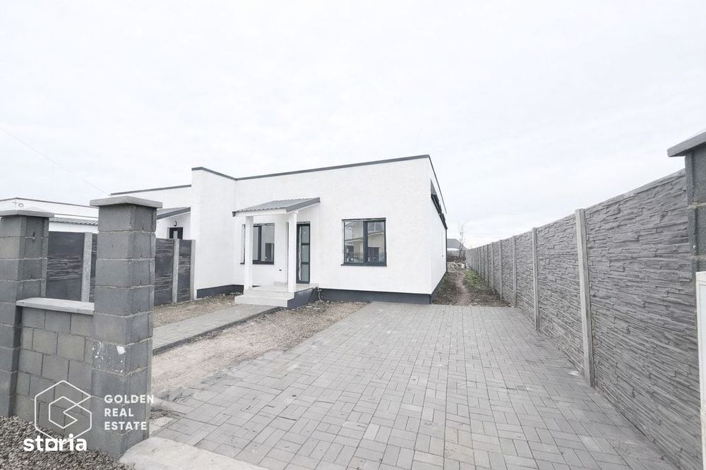 Duplex – Casă pe parter, la preț de apartament, Bucovăț