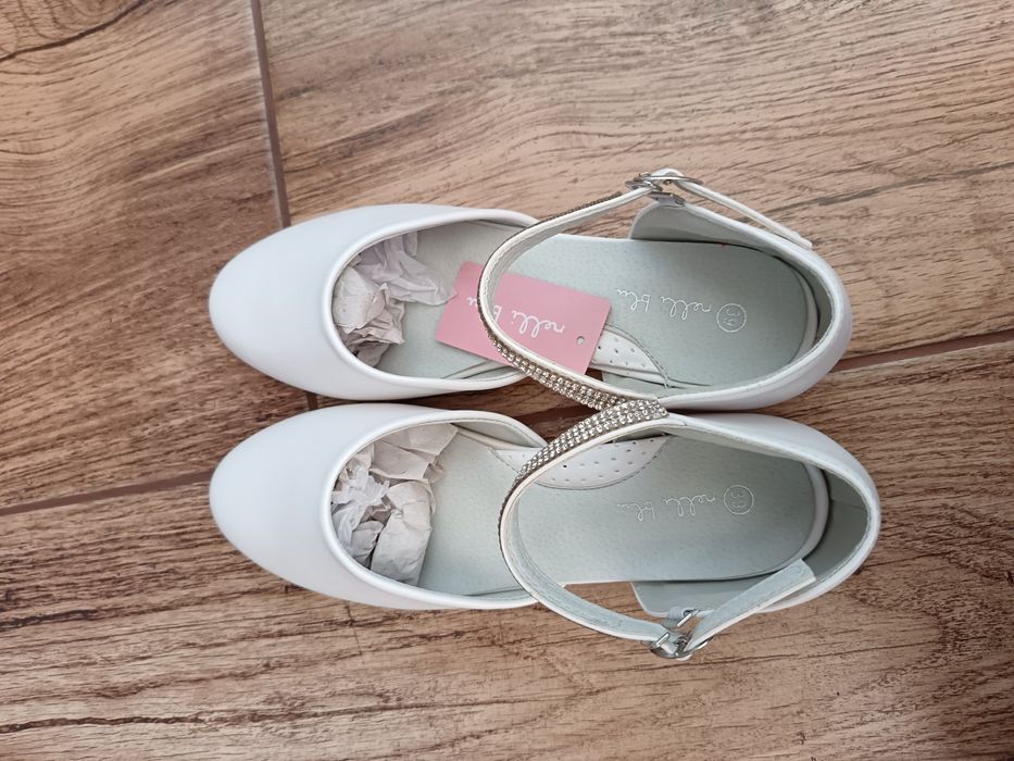 Pantofi de mireasa din piele foarte comozi, marimea 39