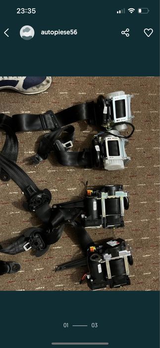 Centura centuri stanga dreapta fata spate Audi Q3 2019 dezmembrari