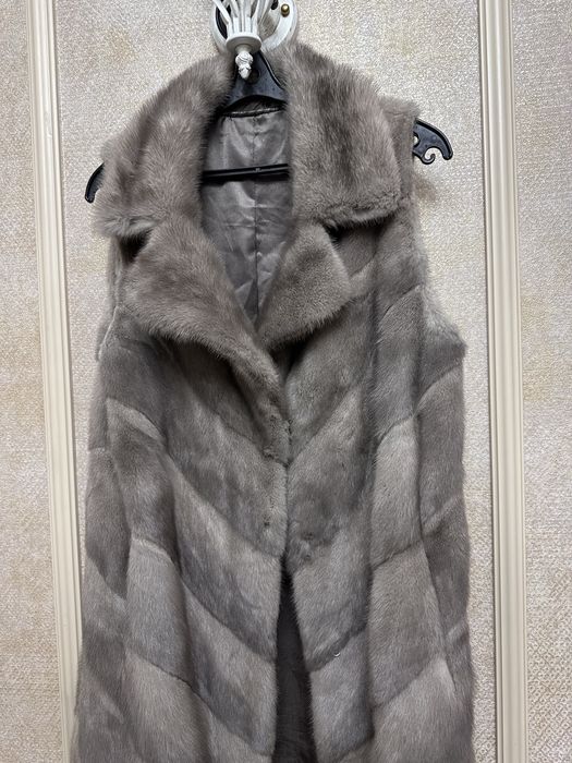 Норковая жилетка