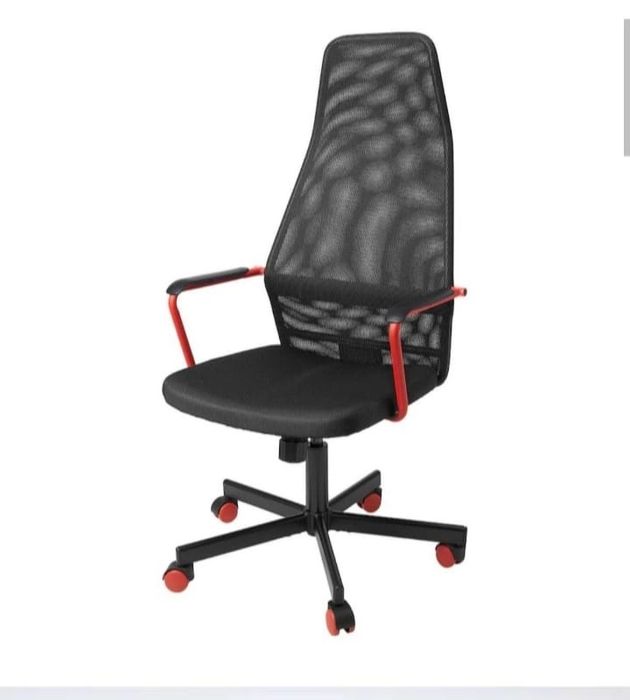 Birou, Etajera albă și Scaun birou Ikea Nou