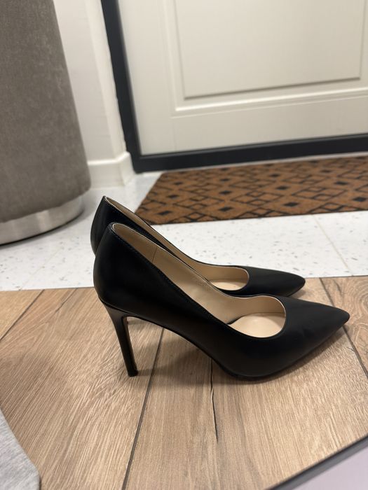 Туфли черные, лодочки