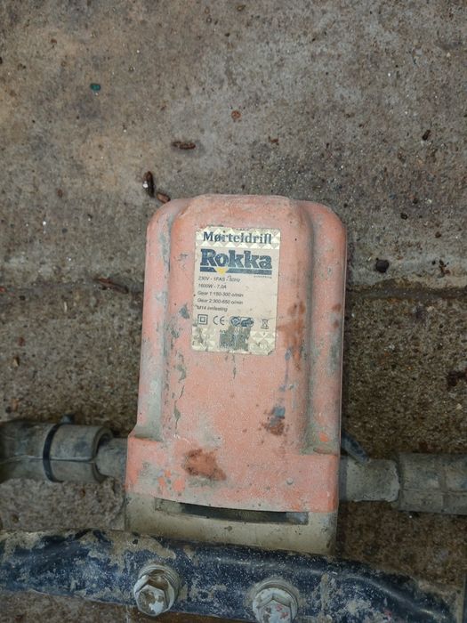 Mixer malaxor defect