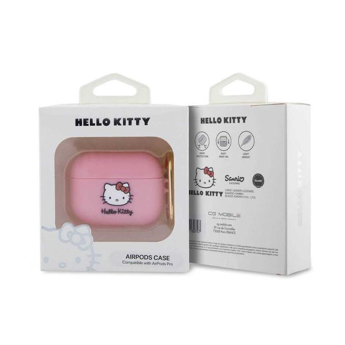 Силиконов гръб Hello Kitty Liquid за AirPods, AirPods Pro 2, AirPods 3