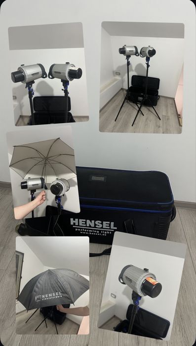 Geanta Hensel Integra Plus FM 500W blitz foto