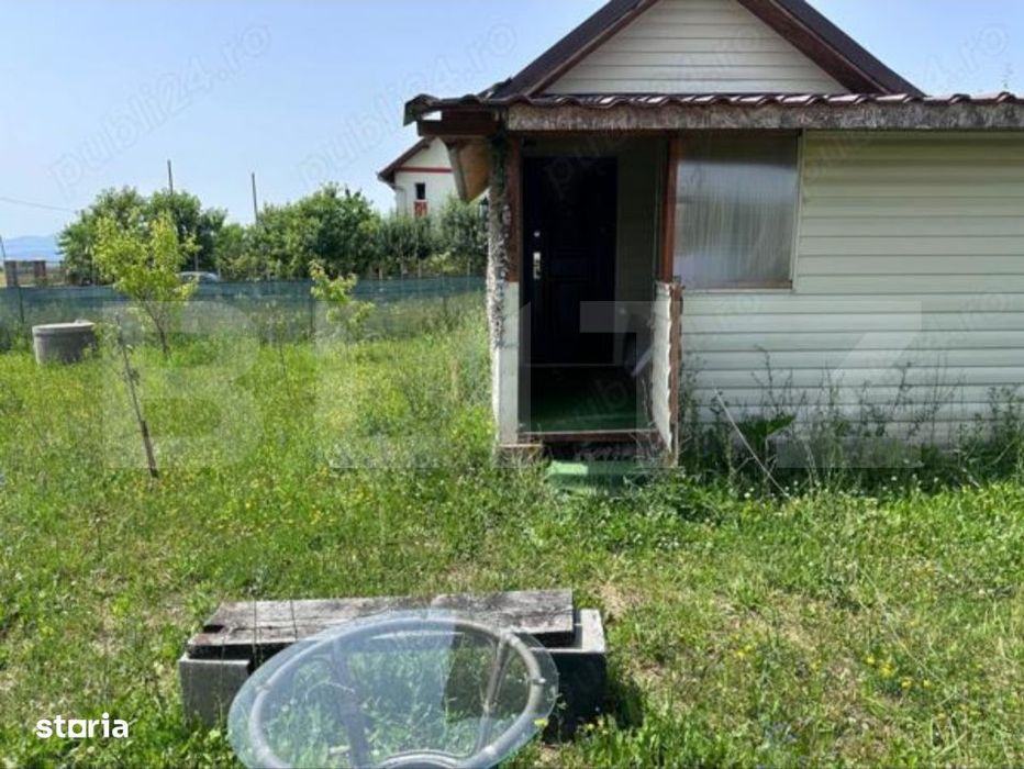 Teren intravilan de 425 mp, cu o cabana construita cu acte si autoriza