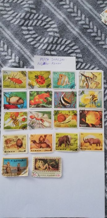 Timbre vechi din mai multe țări