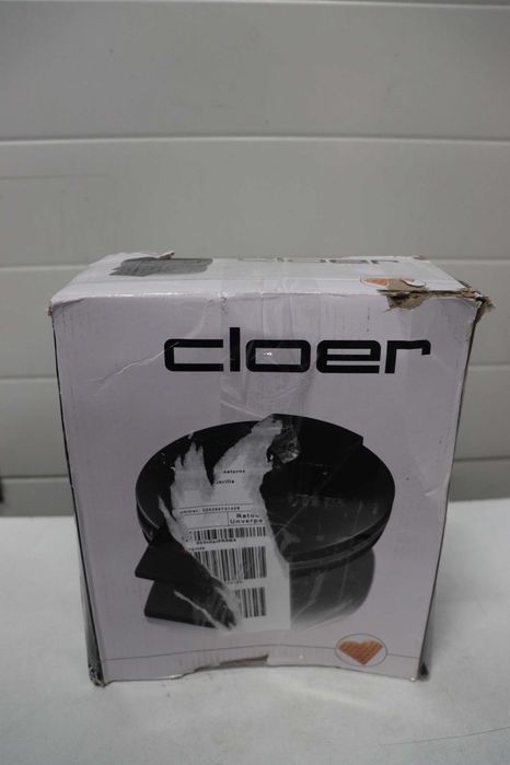 Гофретник Cloer 1620 за класически гофрети във формата на сърце / 930 W / размер на гофретата 15,5 см /