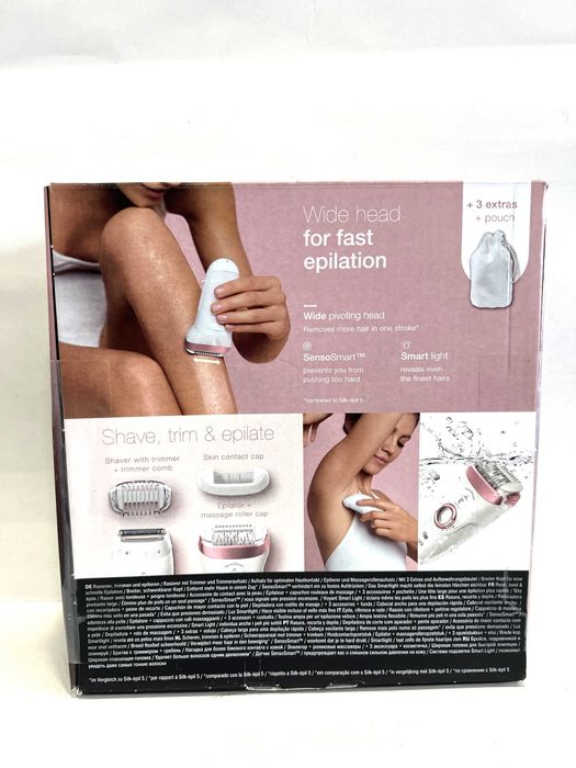 Epilator Brauns Slik-epil 9 5378,  NOU/Sigilat!