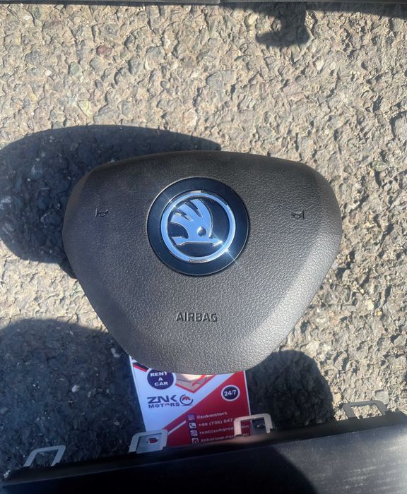 Skoda Octavia 3 5e plansa de bord - kit airbag / set centuri
