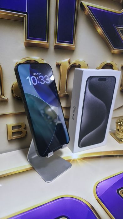 iPhone 15 Pro Max 5G 256 GB Baterie Originală:97% Preṭ fix!