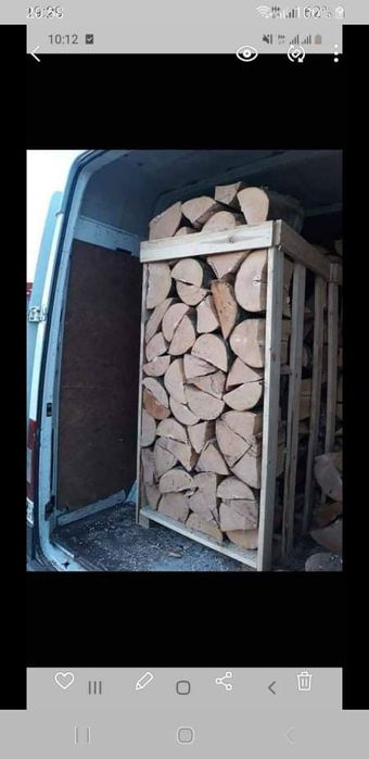 Lemn de foc paletizate