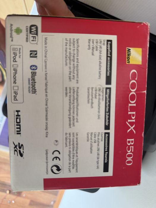 Aparat foto Nikon coolpix B 500