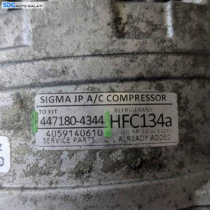 Compresor AC Aer Conditionat Clima Volkswagen EOS 2009 - 2015 Cod 447180-4344 [LR3581]