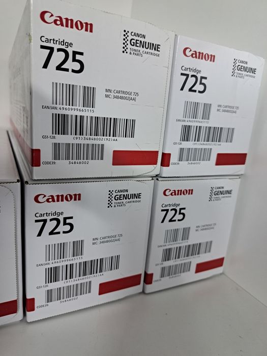 Картридж лазерный Canon 725 черный оригинал