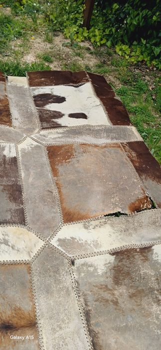 Килим от естествена телешка кожа