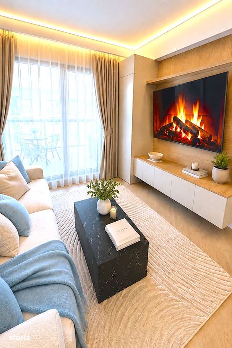 3 rooms apartment pipera cortina north yacht kid pipera plaza for sale — fotografia 1