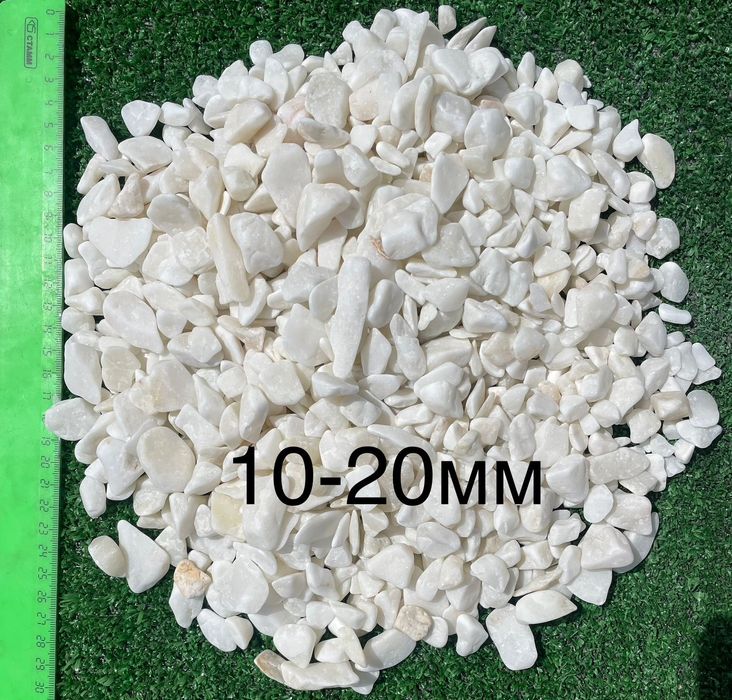 Мраморная крошка галька