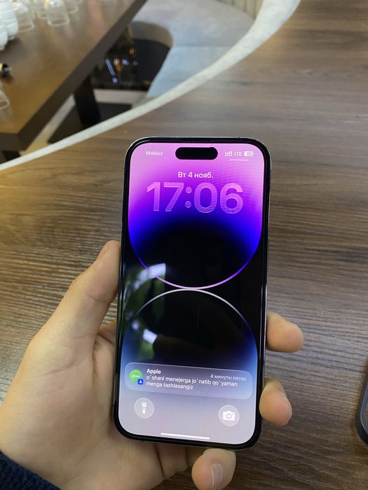 Iphone 14 pro purple