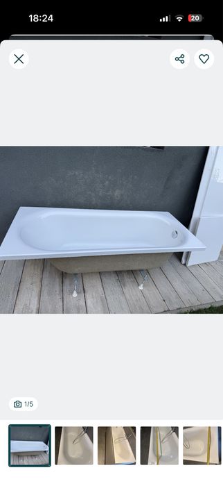 Cada baie 170*70 cm