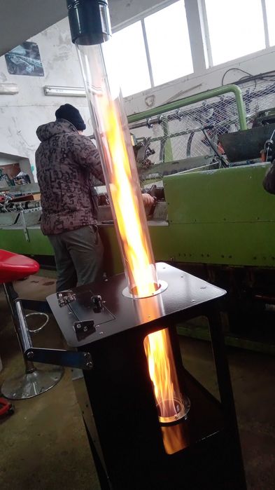 печка на пелети  градинска печка