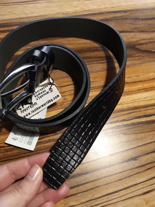 Дамски колан естествена кожа