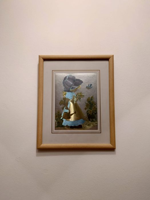 Картина Девочка в чепчике