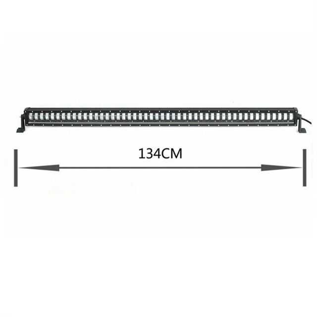 9D 134 СМ 960W Off-Road LED BAR с лупи Hi/Lo Къси и Дълги Светлини