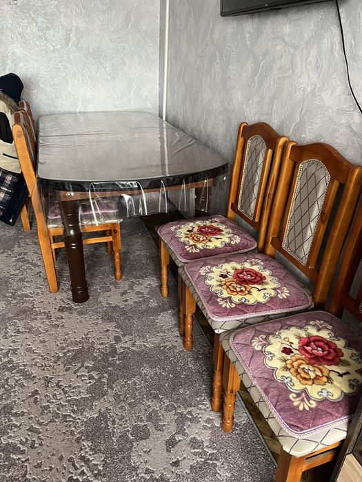 Стол, 6 стульев