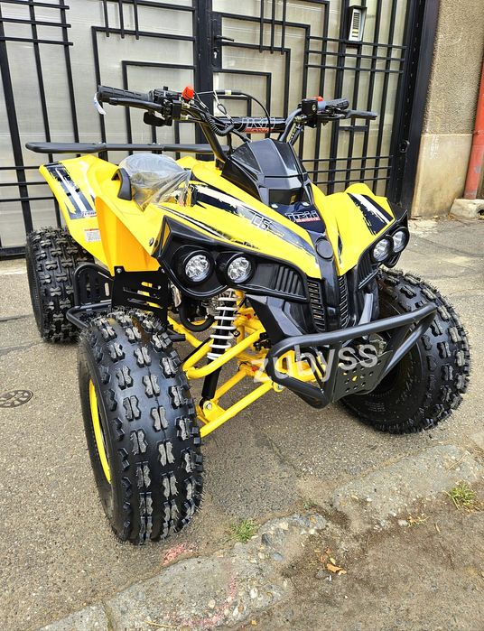 ATV 125cc Raptor Benzina Roti 8 inch Gata Montat