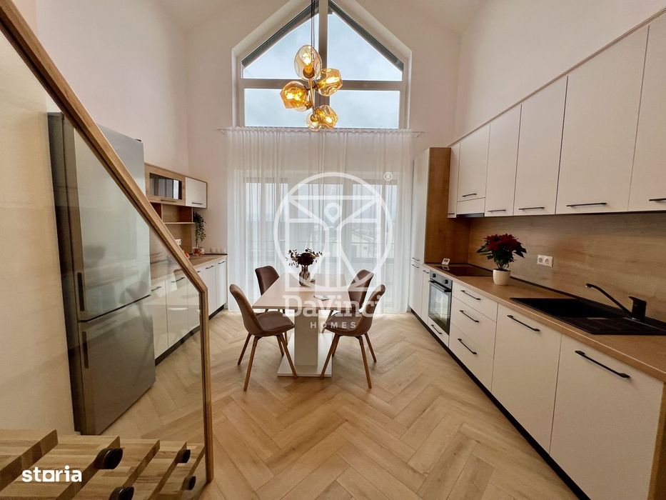 Penthouse 3 camere, 2 bai, orientare SUD | loc de parcare, jaluzele