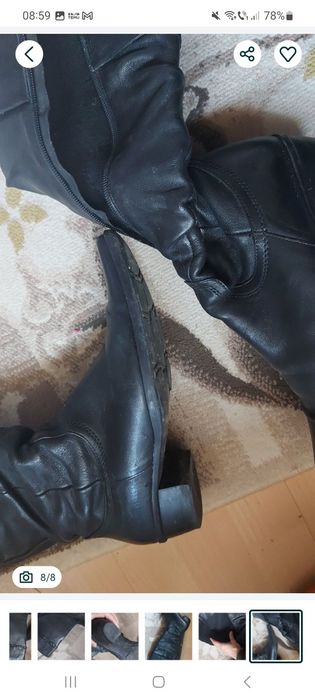Cizme piele naturala dama36