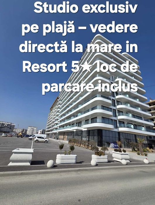 Studio cu parcare pe malul marii Mamaia Nord in  Resort 5 *