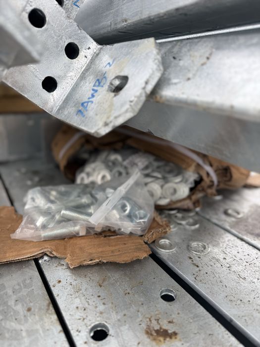 Hala galvanizata noua completa  450mp 5 metri inaltime streasina