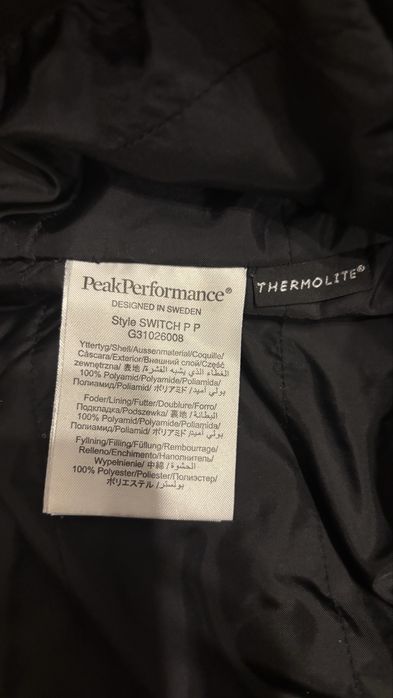 Pantaloni Ski  Snowboard Peak Performance Swich Hipe Termolite