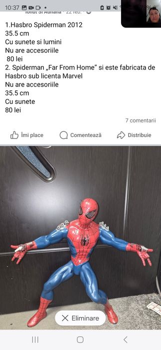 Supereroi diferite marimi