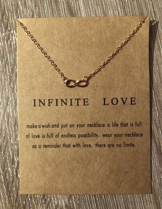 Колие сърце с послание