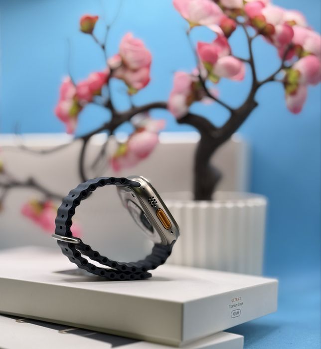 Смарт часовник Apple Watch Ultra 2, 49 мм, Cell, Titanium Case, Blue