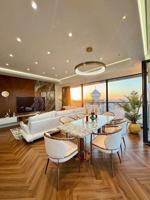 Самая красивая квартира NRG U-Tower 126 м2 Продаётся 3-х комнатная