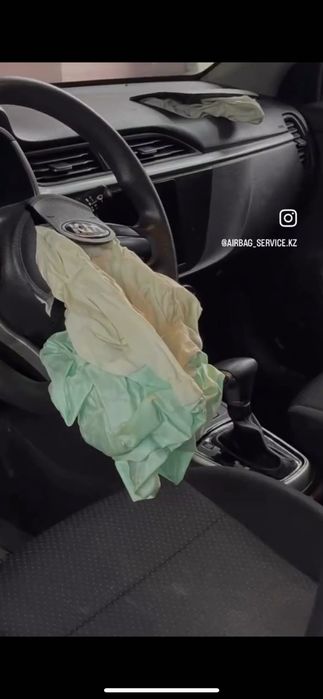 ремонт айрбаг перетяжка панели