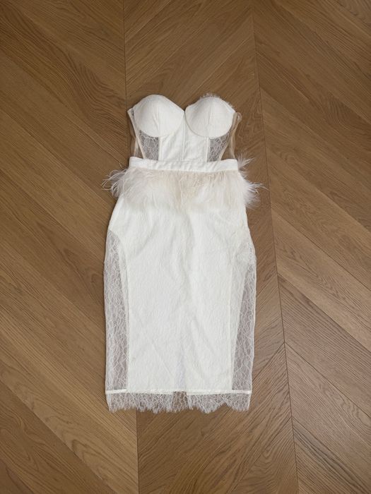 Rochie Cristallini din dantela chantilly