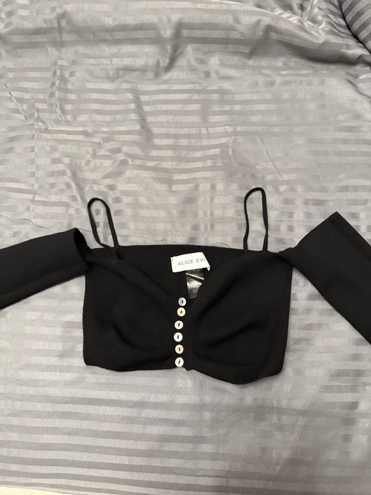 Alice evis черен топ бюстие