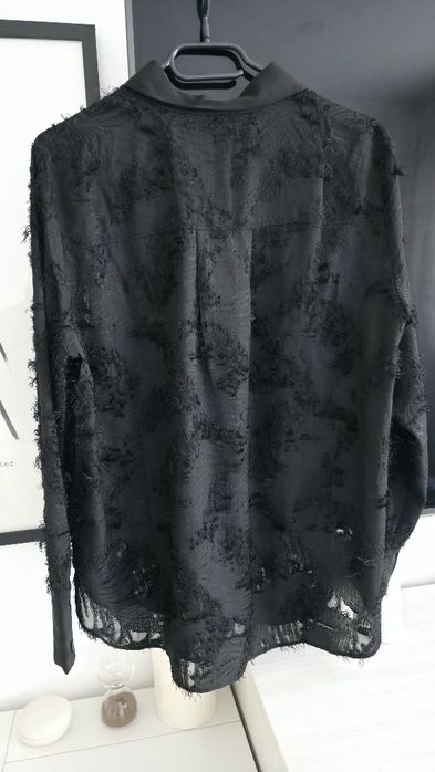 Риза от релефна материя H&M