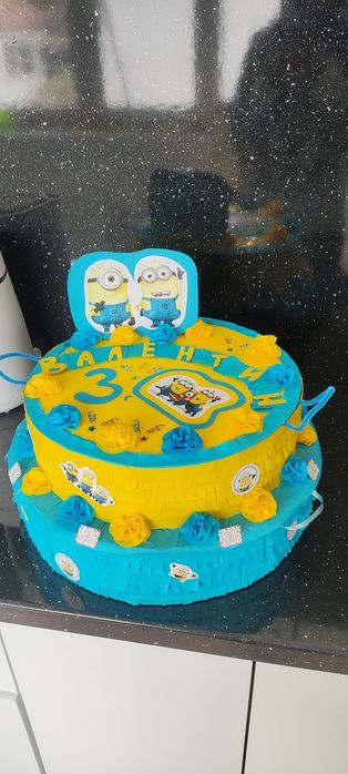 Картонена торта за детската градина